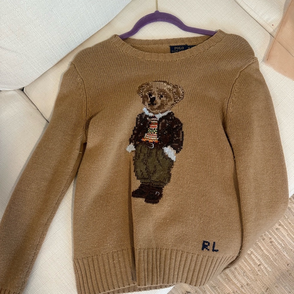 Polo Ralph Lauren teddy bear sweater